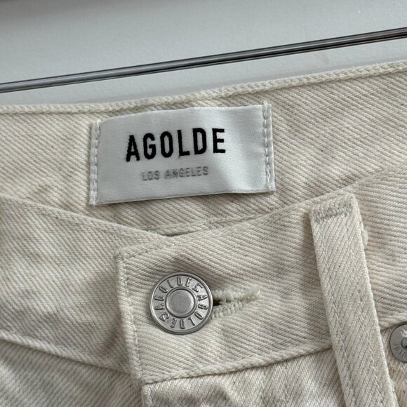 Agolde Cream Jeans - Picture 5 of 5